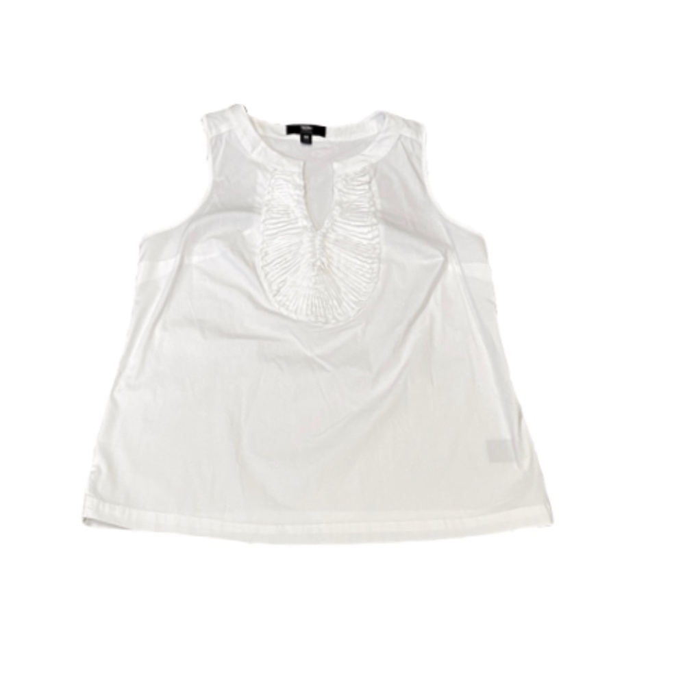 Mossimo Stretch Sleeveless Ruffled Blouse